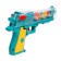 Pistol with gears, light and sound effects, works from batteries