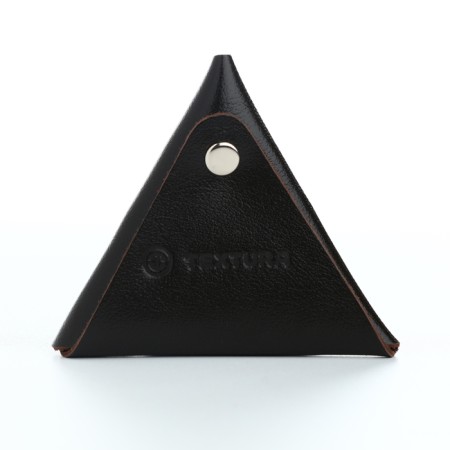 Monetnik on the button, Textura, brown color