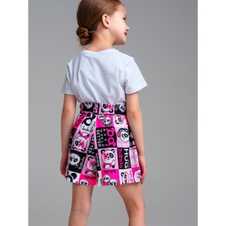 Set for the girl PlayTode: T-shirt and skirt-short, height 98 cm-4