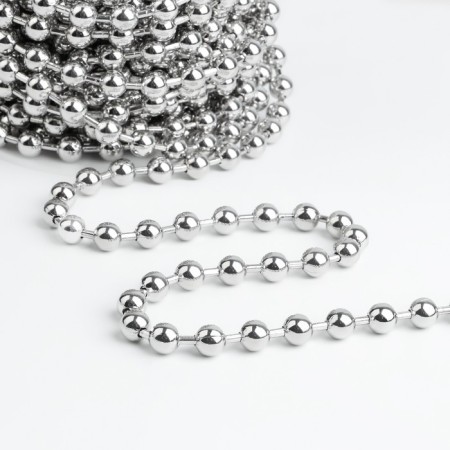 A chain for a bag, iron, d = 8 mm, 10 ± 0.5 m, silver color-2
