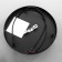Lamp 2704/3 E27 40W Black-white-gray 30x30x20-90 cm