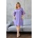 Female dress, size 56, purple color
