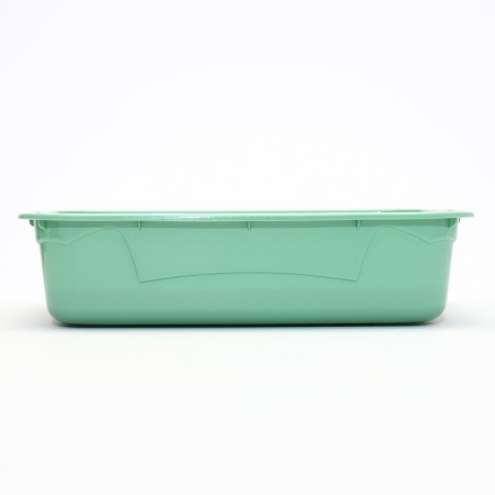 Toilet with a grid, 45x34x15 cm, gray/olive-3