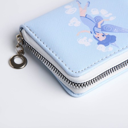 Lightning wallet, card for cards, for coins, blue color-3