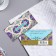 Money envelope "Happy Birthday!" Cutting, embossing, patterns, 8.3x16.7 cm
