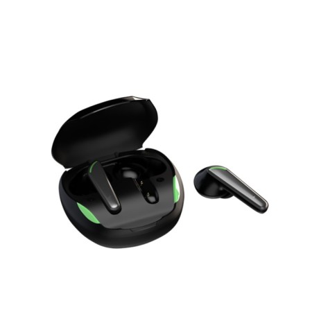 Headphones Maxvi MHF-107BT, vacuum, game, sensory control, 30/300 mAh, black-1