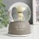 Souvenir Polystone Water Ball Light "Bear with a scarf on the neck" mix d = 6.5 cm 9x7x7 cm