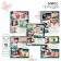 Notebook in a line of 18 sheets, 5 types of mix, cover coated cardboard, gravity farz