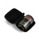A set for a tea ceremony of 5 items per 3 persons: a cup 50 ml, a kettle 280 ml, black