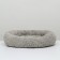 Lynchik for puppies and kittens "comfort", soft fur, 38 x 32 x 11 cm, gray