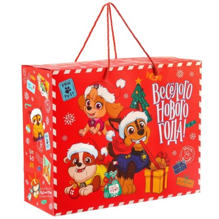 Gift package "New Year" 40x50x15 cm, puppy patrol-2