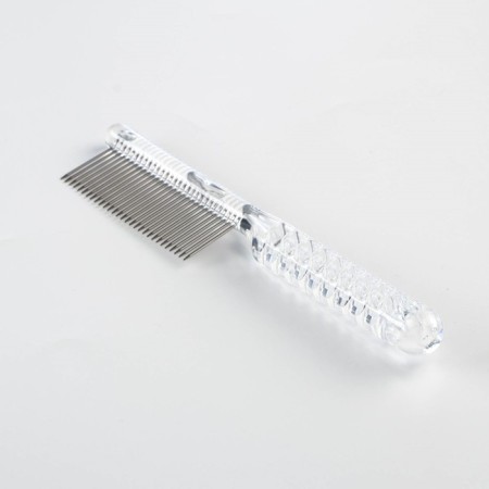 Combine comb “bubbles”, transparent, 20 x 3.6 cm, transparent-1