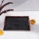 Table for a tea ceremony with a tray "Hieroglyphs", 43 × 27.5 × 5 cm