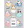 Book for recording recipes. Funny cats