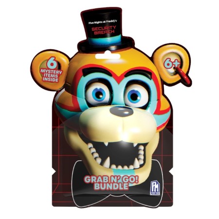 Game set Roblox Security Breach Grab N ’Go Bundle, 6 items 6+, mix-4
