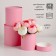 Set of round boxes 3 in 1, "pink", 16x16, 14x14, 12x12 cm