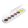 Watercolor 6 colors Erichkrause Standard, in a plastic box, euro suspension, without brush