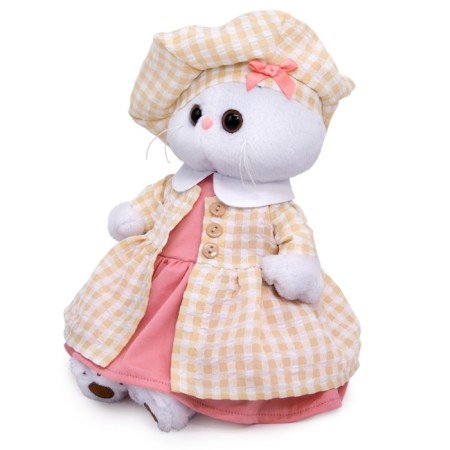 Soft toy "Lee-Lee in a summer coat in a cage", 24 cm-1