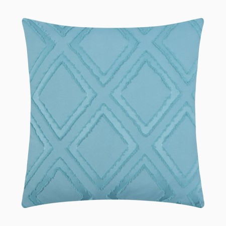 Decorative pillowcase "Ethel" rhombus 42x42 cm, turquoise