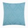 Decorative pillowcase "Ethel" rhombus 42x42 cm, turquoise