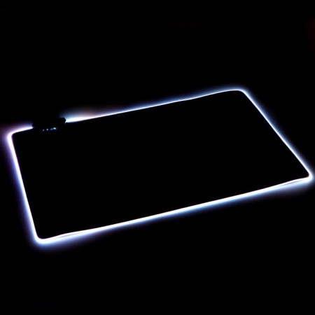 Mouse mat, 60x35x0.3 cm, with backlight RGB, USB, black-9