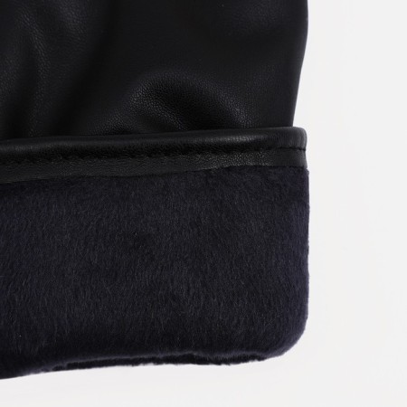 Gloves male, dimensionless, with insulation, black color-2