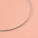 The knitting needles are circular, for knitting, with a metal cable, d = 3.5 mm, 14/80 cm
