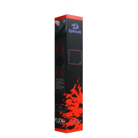 Mouse Redragon Flick M, Game, 270x320x3 mm, black-6