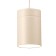 Suspension lamp mantra aruba, e27, 1x20W, 400 mm, matte white color