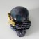Polystone souvenir "Snake on the skull" 15x12.5x12 cm