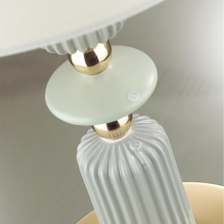 Candy table lamp, 1x60W E27, color gold, IP20-3