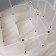 The aviary 24 sections are plastic, (link 50 x 70 cm), white