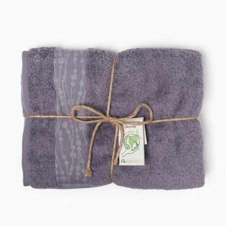 Terry Care Care, 70x130, lilac color, 460g/m, HL90% PE10%-4