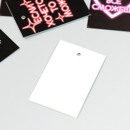 Cardboard Biro "Wishes. Brace" set of 10 pcs (5 types) 4x6 cm-3