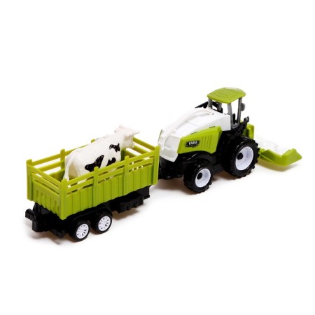 Combine inertial "farmer", with a trailer-2