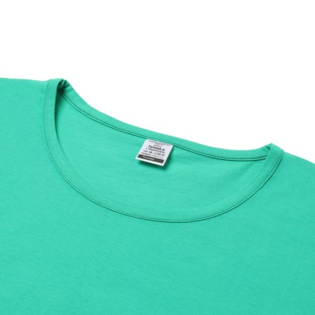 Homemade tunika "Bird abstraction", green color, rn 54-1