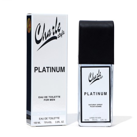 Toilet water for men Charle Style Platinum, 100 ml