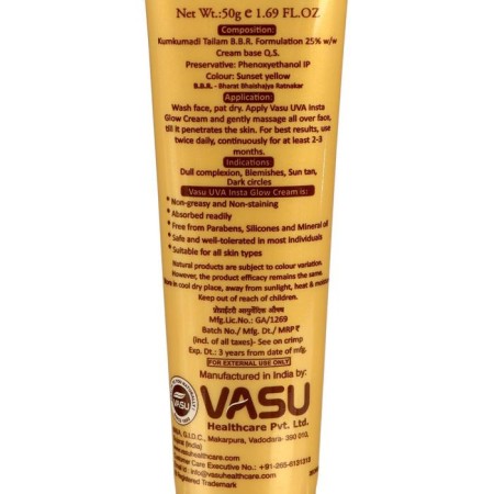 Facial Cream Trichup Kumkumadi UVA, 50 g-5