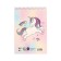 Notepad A5, on the crest, 40 sheets, Minnie Mouse and Unicorn