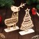 A set of decorative stands "Deer and Christmas tree", 2pcs, 160 x 140 mm, 160 x 90 mm