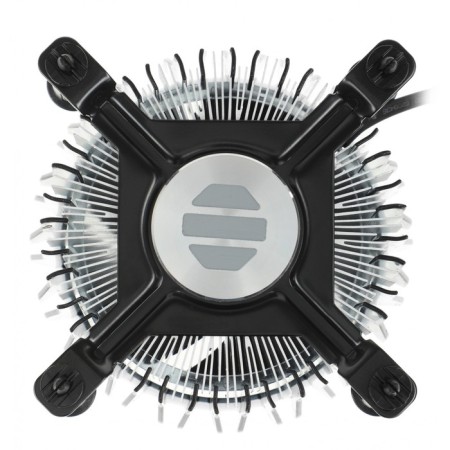 Cooling device (cooler) Intel RS1 M23905 Al SOC-1700 4-PIN 18-36DB Al 65W 260gr Brown 1029372-3