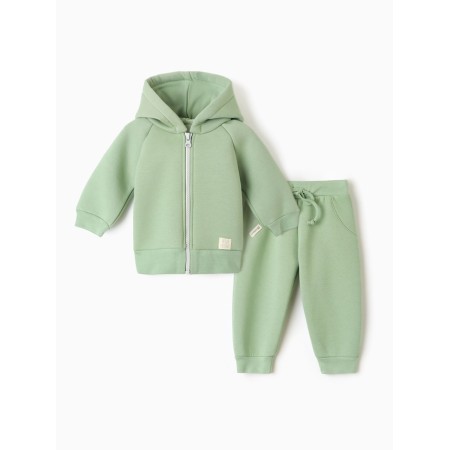 Costume: sweatshirt and pants crumb I Dino, height 74-80, green-5