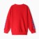Sweatshirt for a boy, red color, height 158-164 cm