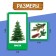 Developing set "coniferous and deciduous trees"