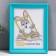 Photo frame plastic L-1 15x21 cm turquoise (plastic screen)