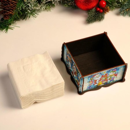 Salvetnitsa square New Year's heroes, 14x14x7.3 cm-2