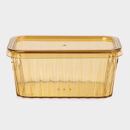 Storage container with a lid "City", 18 × 13 × 8 cm, color mix-2