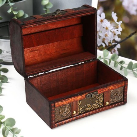 Casket chest "Blooming Garden" 11.5x18x12 cm-1