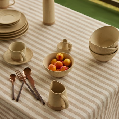 Sl Home Gplebiture "Stickt Line" 110x140cm, flax 100%, 180 g/m2-2