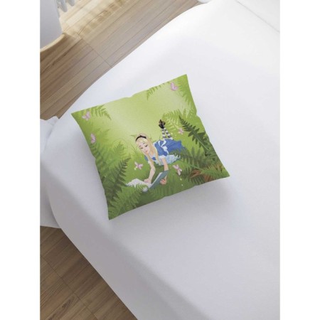 Decorative pillowcase "Alice in thickets", on a zipper, size 45x45 cm-1